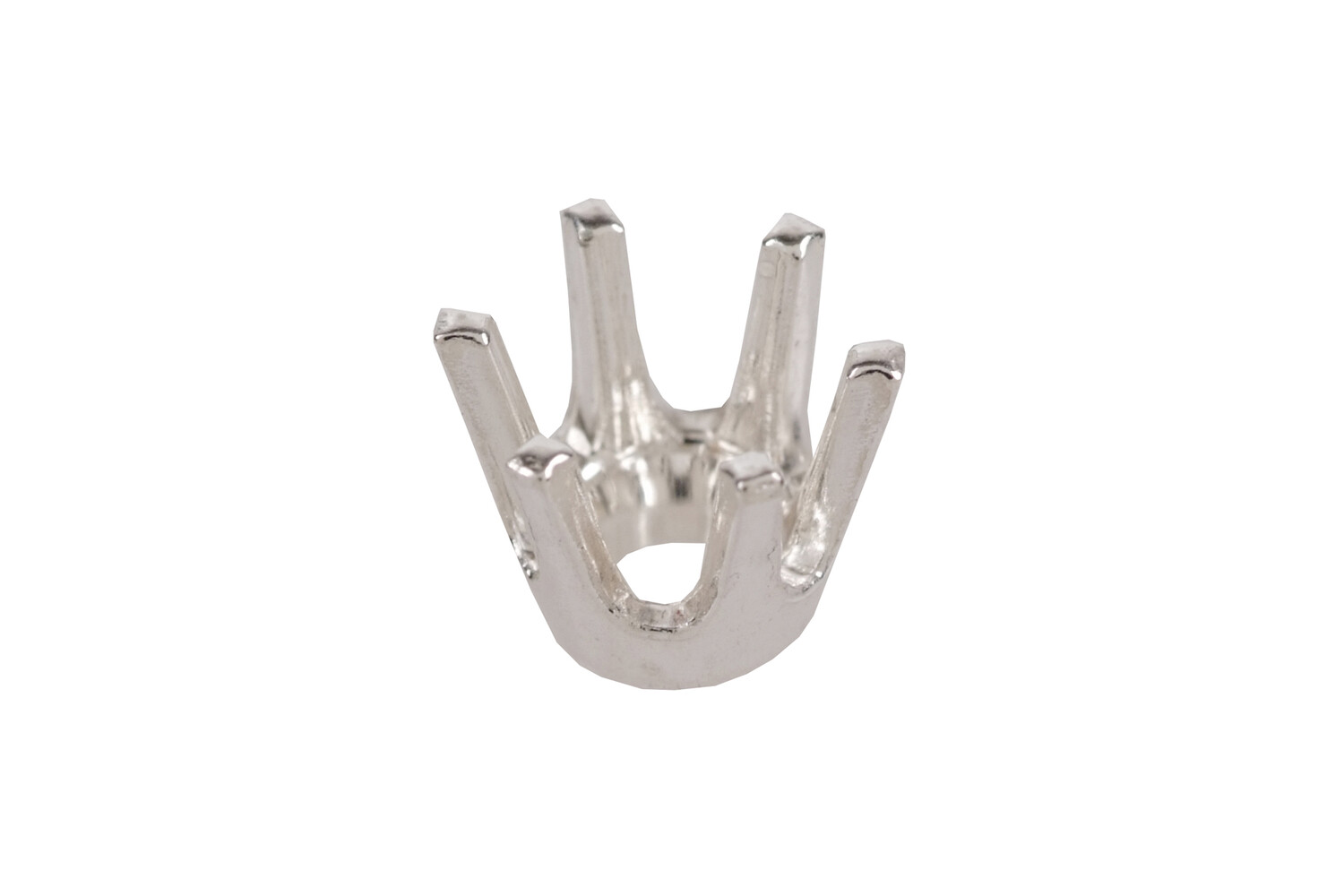 Chaton effet 6 griffes argent 2.5 mm
