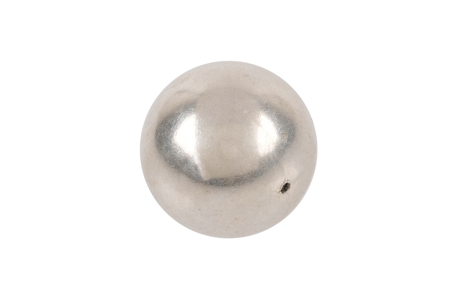 Perle argent 1 trou 12.0 mm