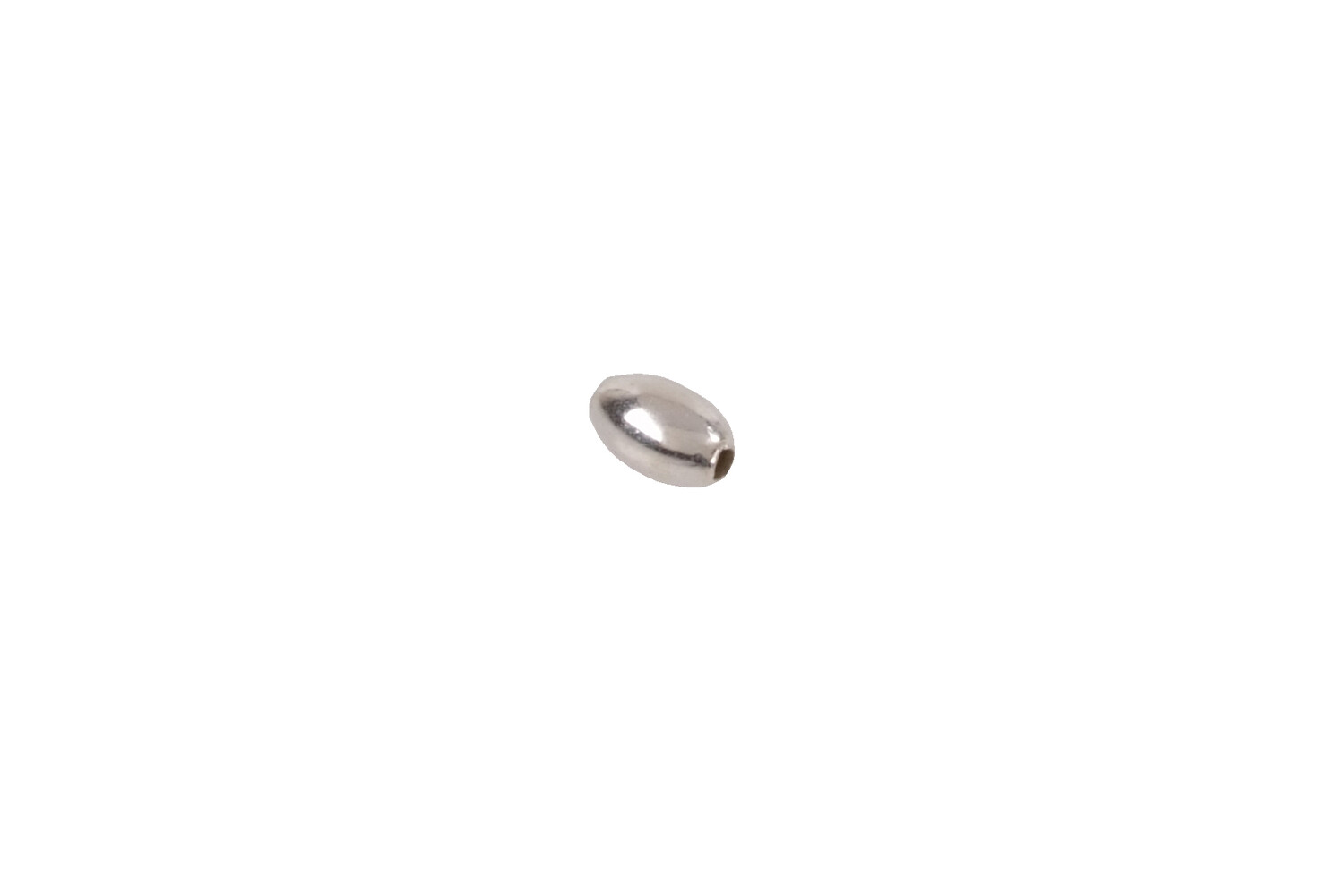 Olive argent 2.4 x 4.0 mm