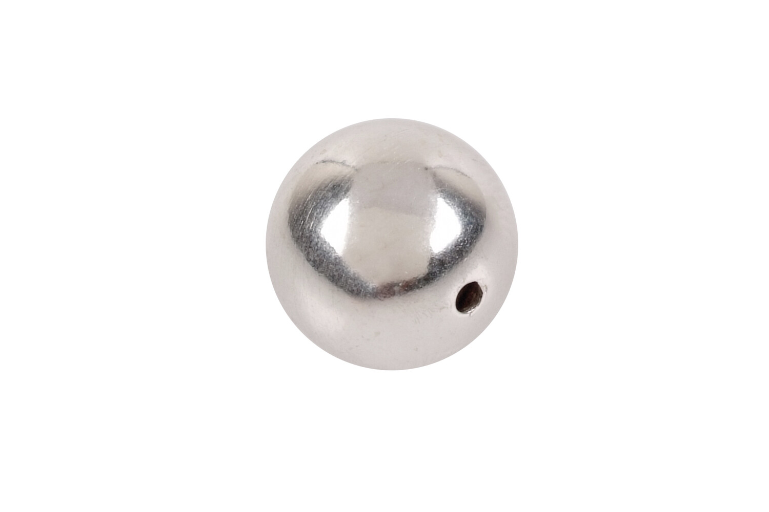 Perle percée argent 10.0 mm