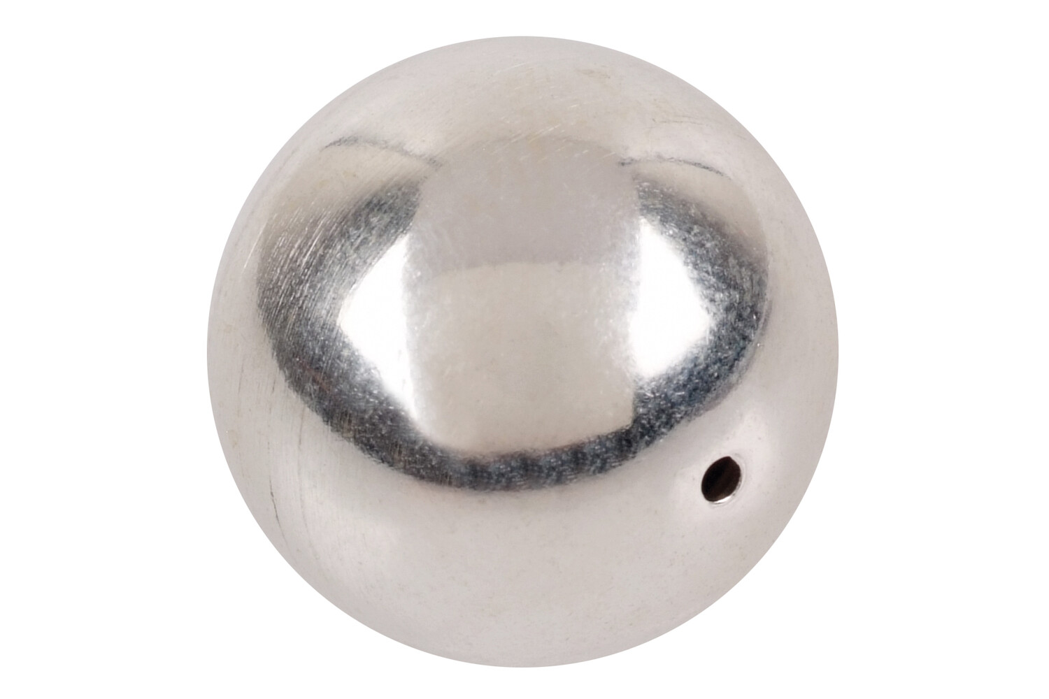 Perle percée argent 18.0 mm