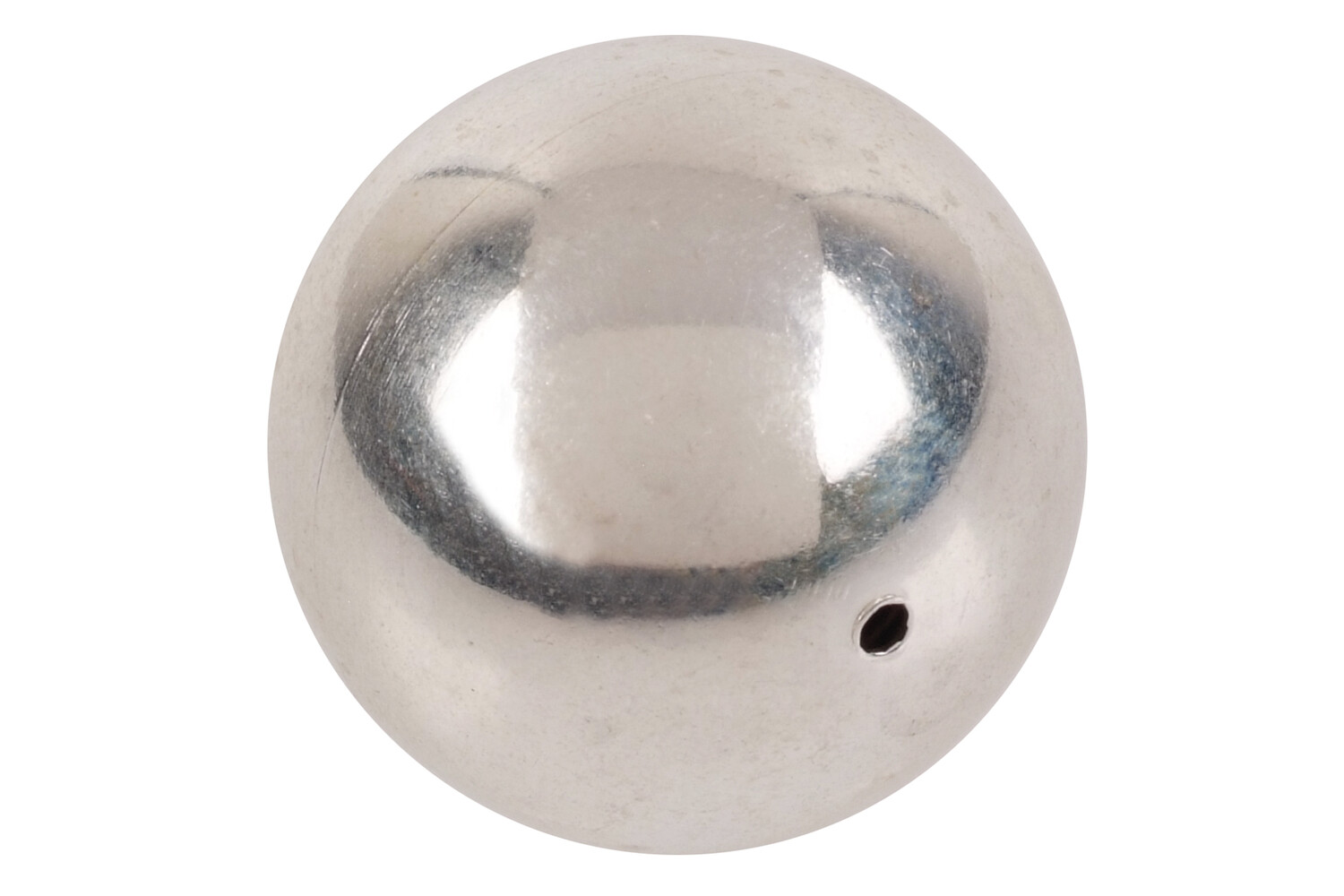 Perle percée argent 20.0 mm