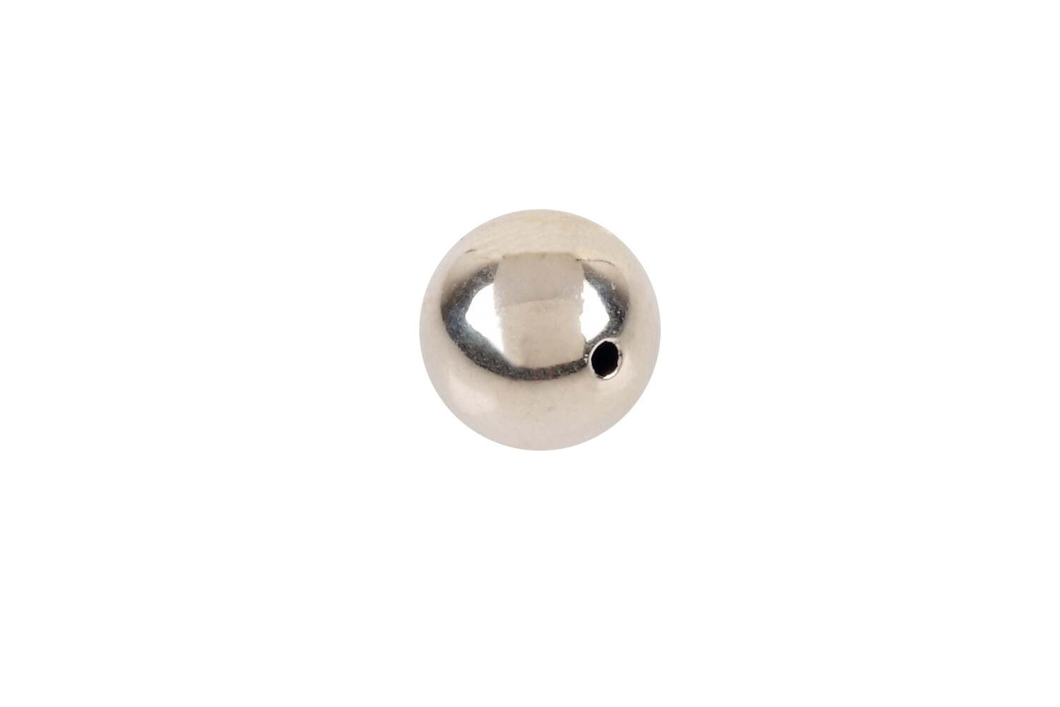 Perle percée argent 7.0 mm