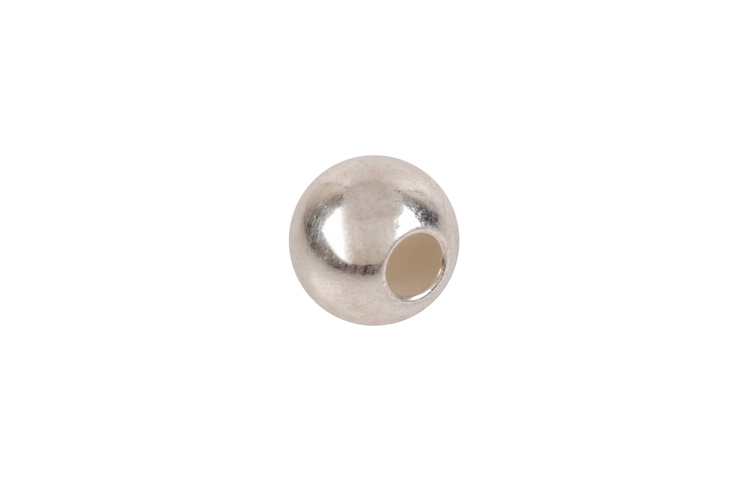 Perle gros perçage argent 7.0 mm