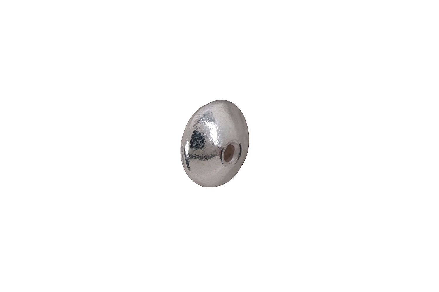 Entretoise disque argent 4.7 x 2.6 mm