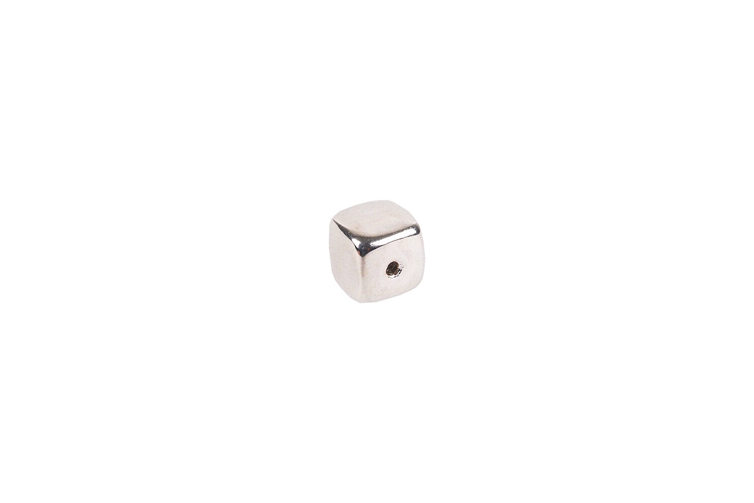 Entretoise bloc argent 6.0 x 5.0 mm