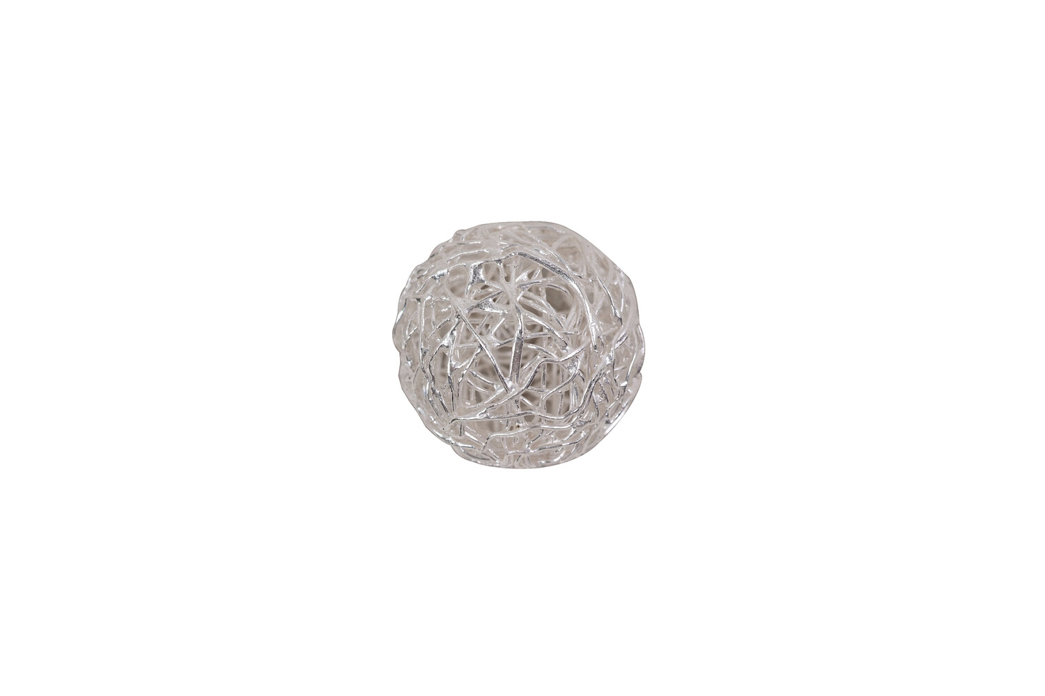 Entretoise fil argent 18.0 mm