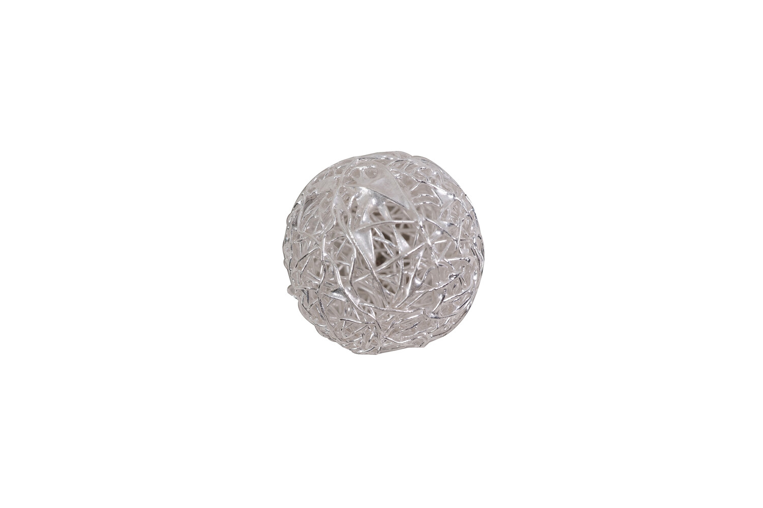 Entretoise fil argent 20.0 mm