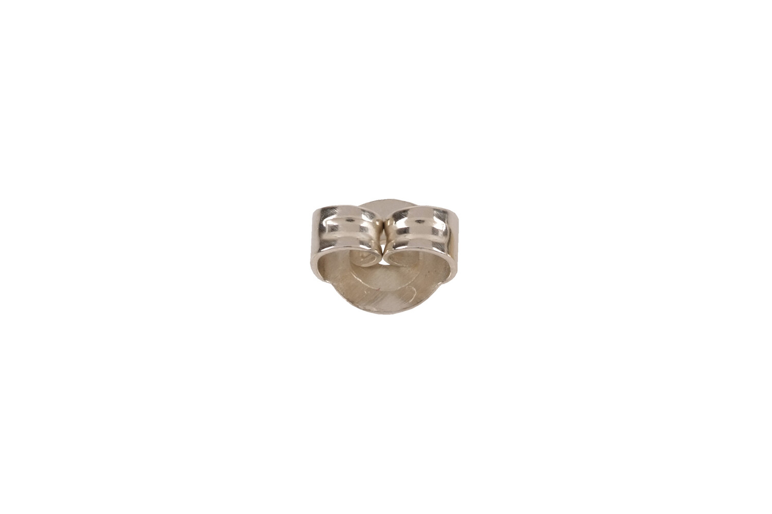Poussettevlinder middel glad zilver