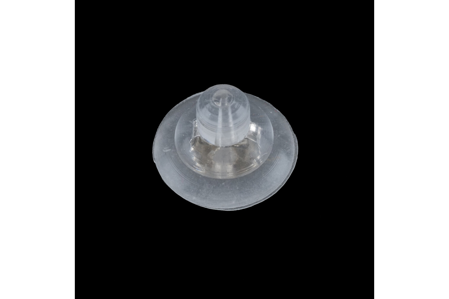 Poussettevlinder silicoon zilver