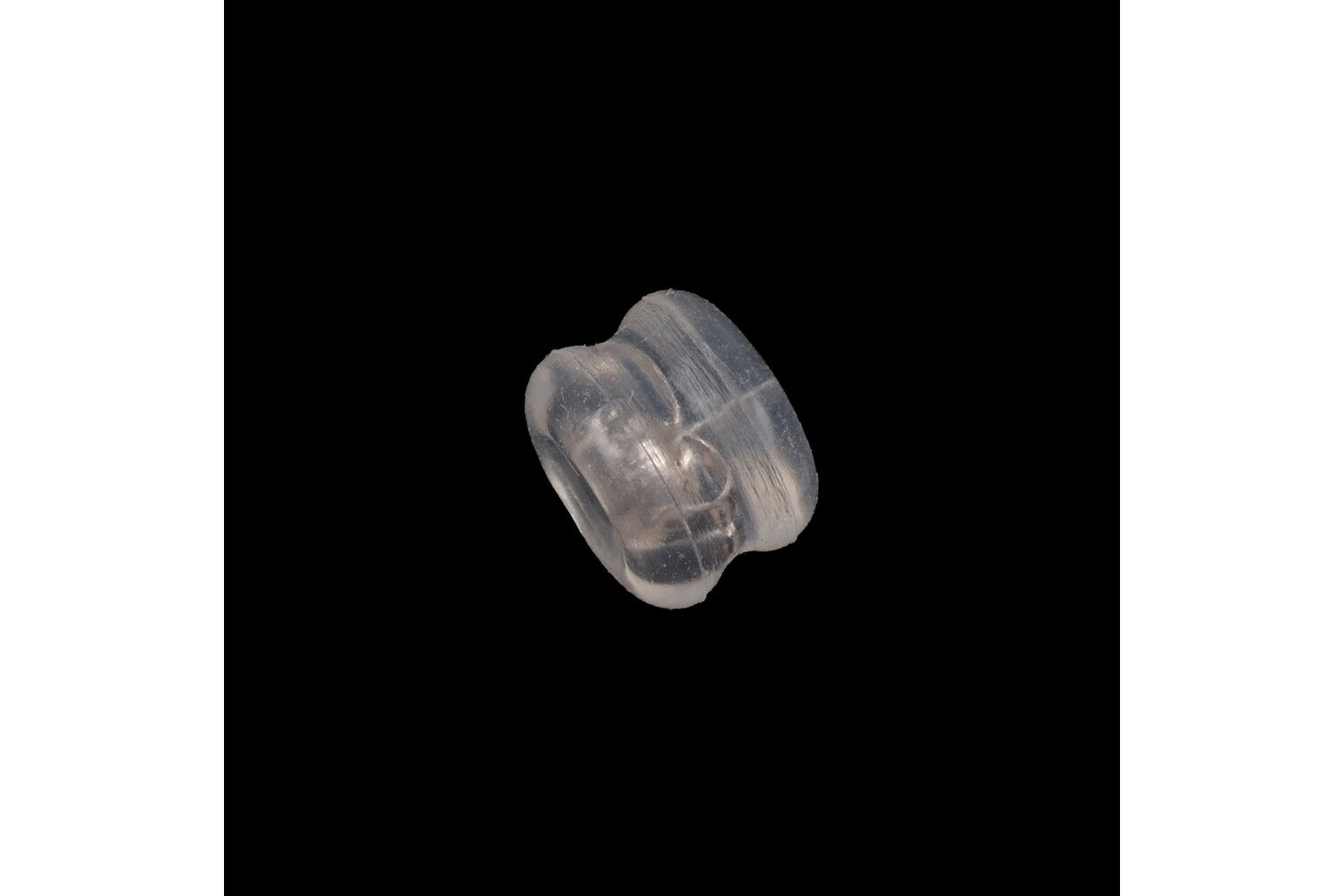 Poussettes argent silicone ± 6.5