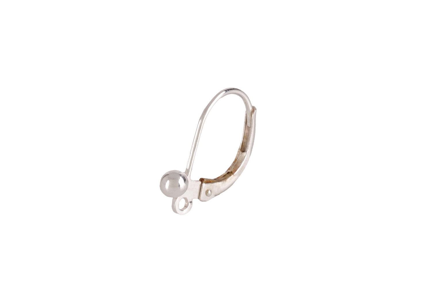 Brisure argent avec bille 14.0 mm