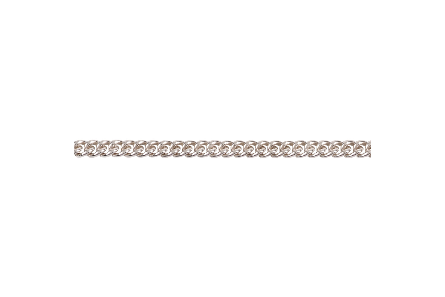 Chaine gourmette argent 2.8 mm