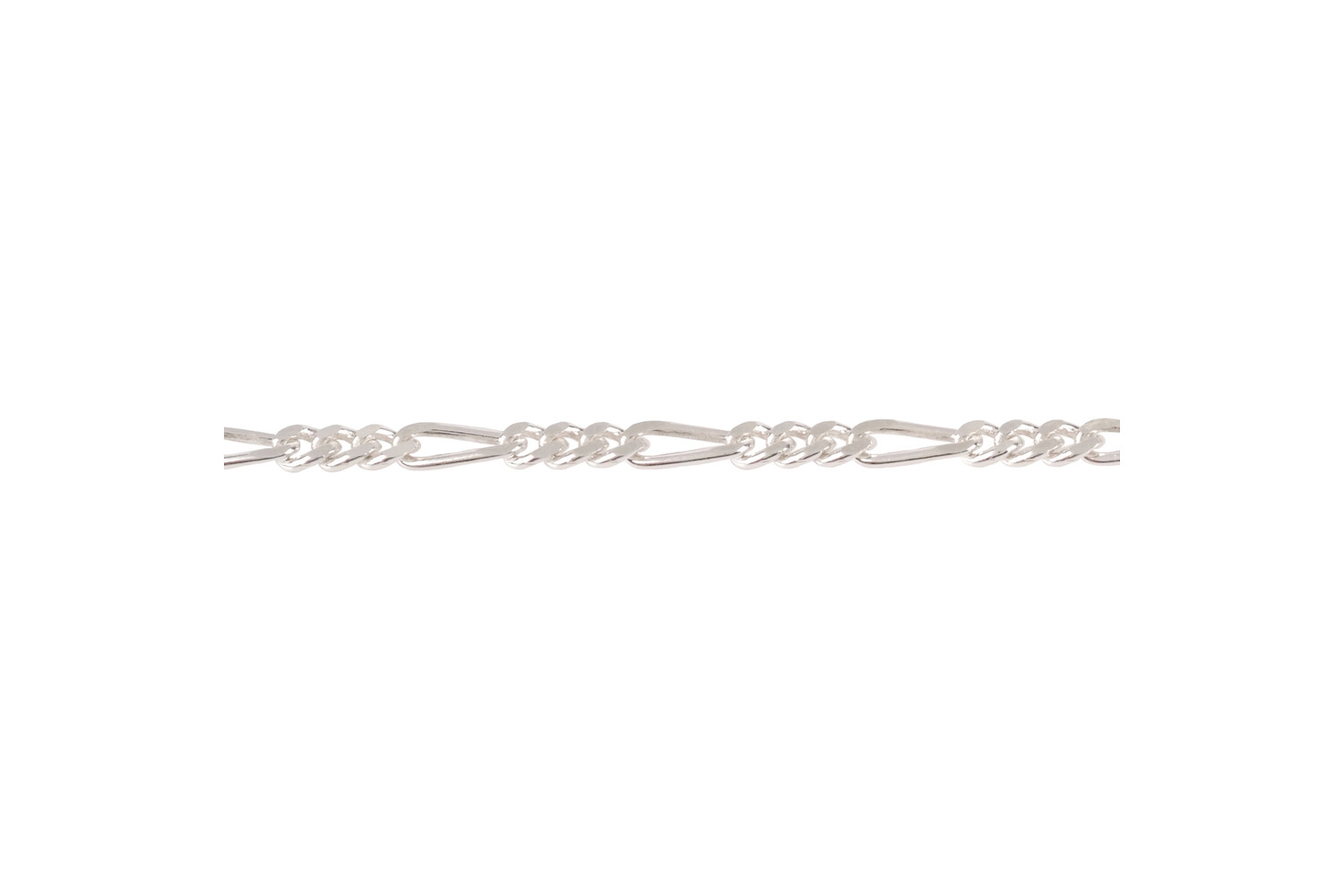 Figaro collier 3.0 mm zilver