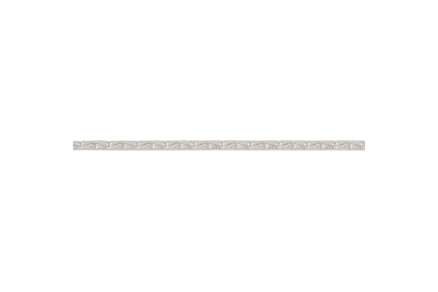 Cobra collier 1.6 mm zilver