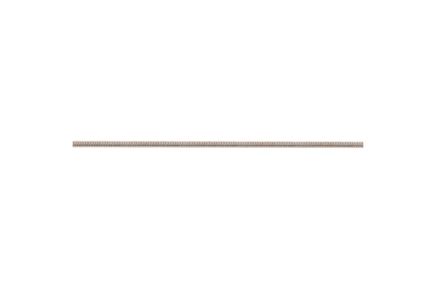 Chaine serpent argent 1.0 mm