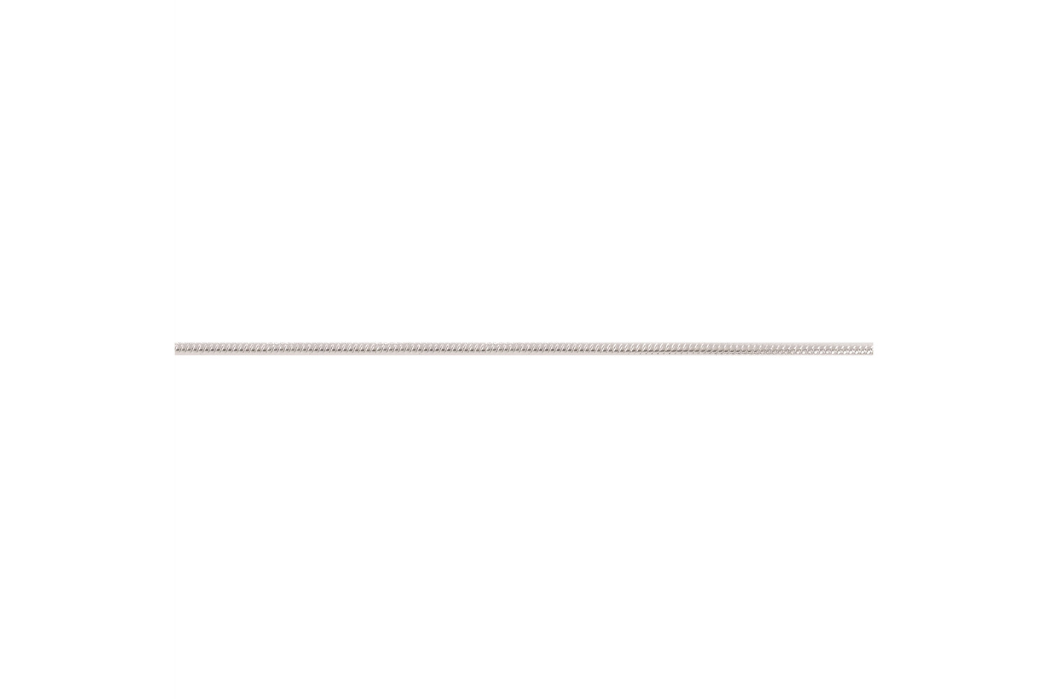Chaine serpent argent 1.0 mm