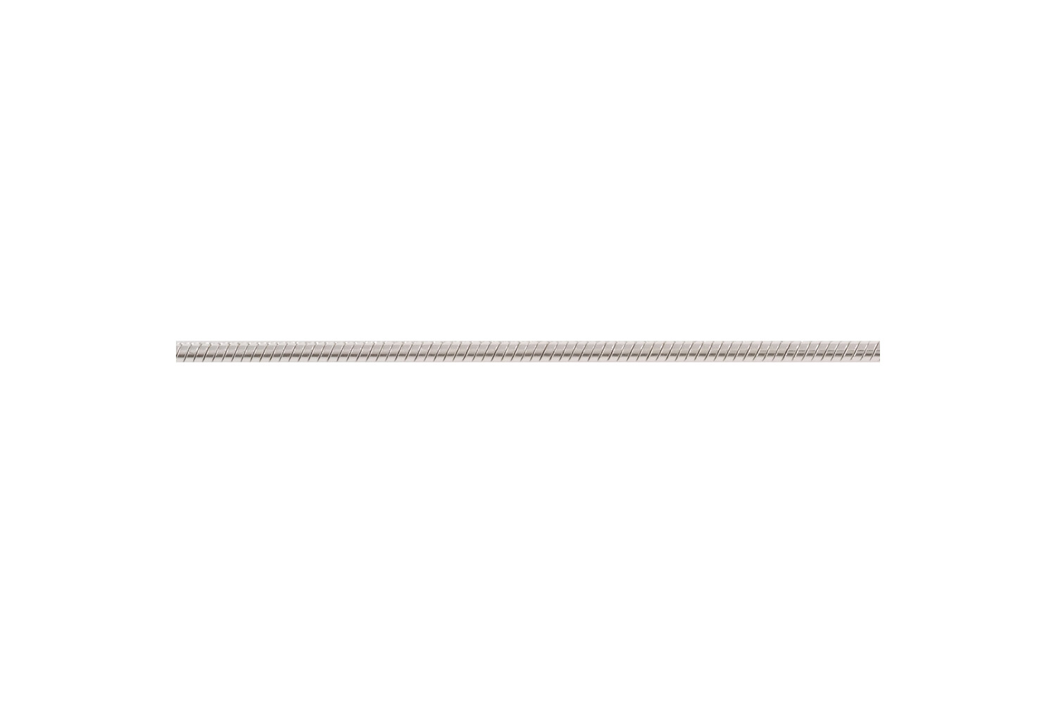 Slangen collier 1.6 mm zilver
