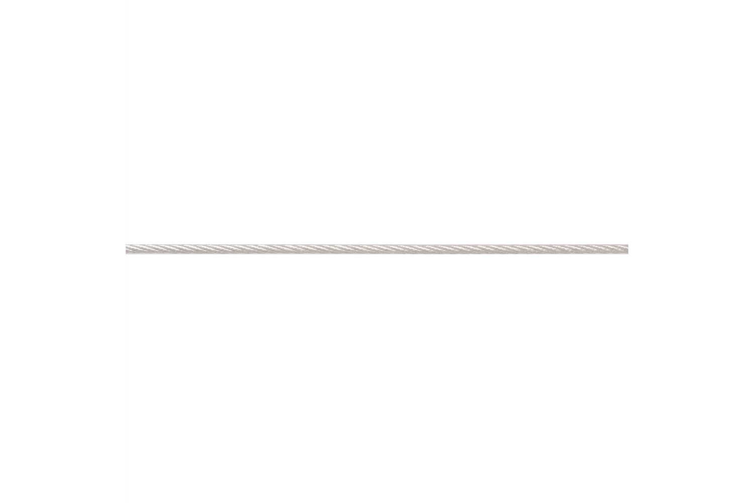 Kabel collier 1.0 mm zilver