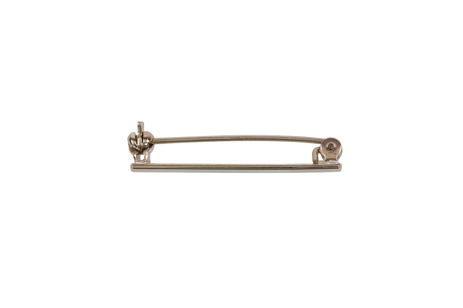Barrette maillechort 35.0 mm