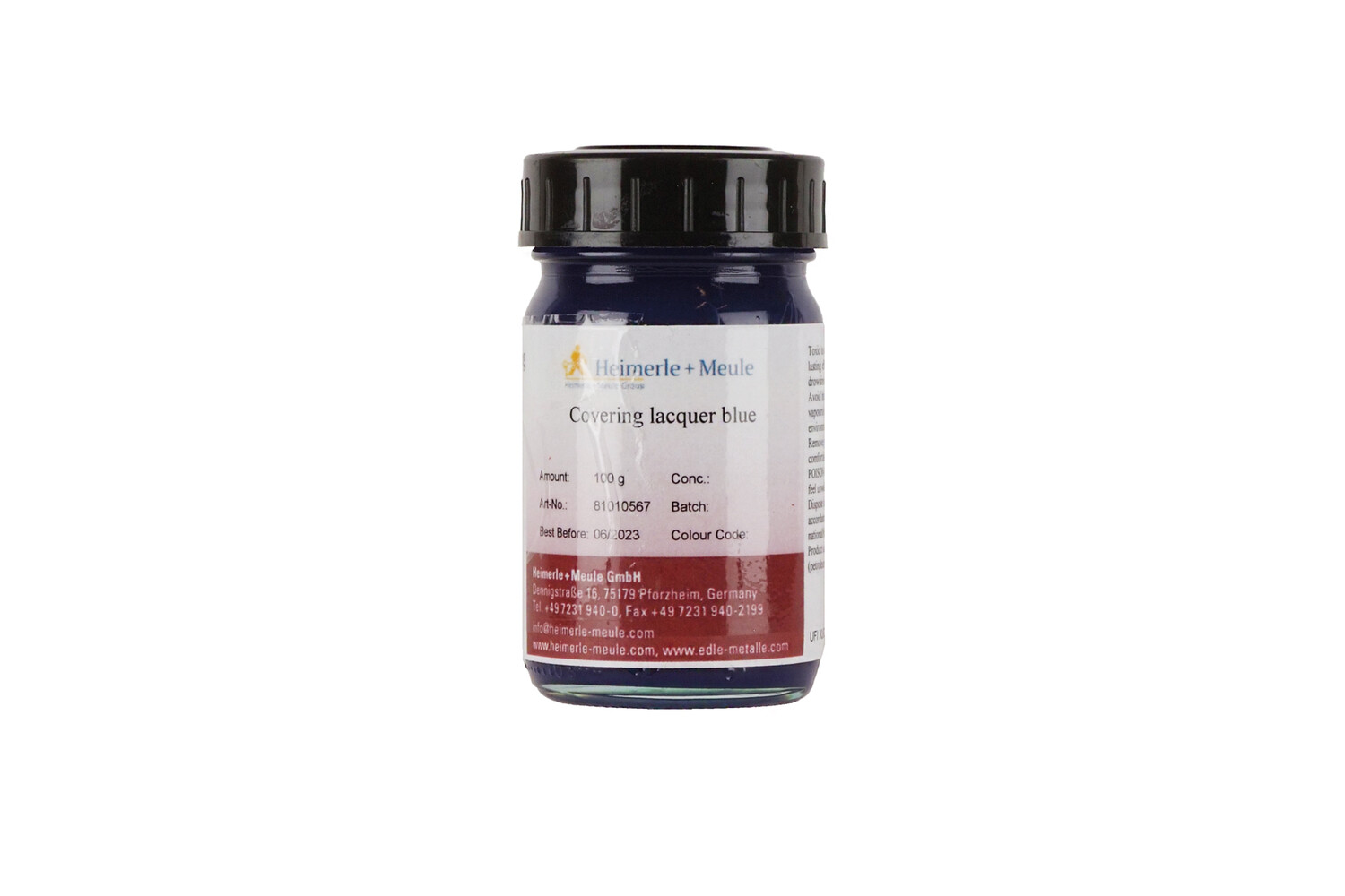 VERNIS D'EPARGNE BLEU HEIMERLE 100 ML
