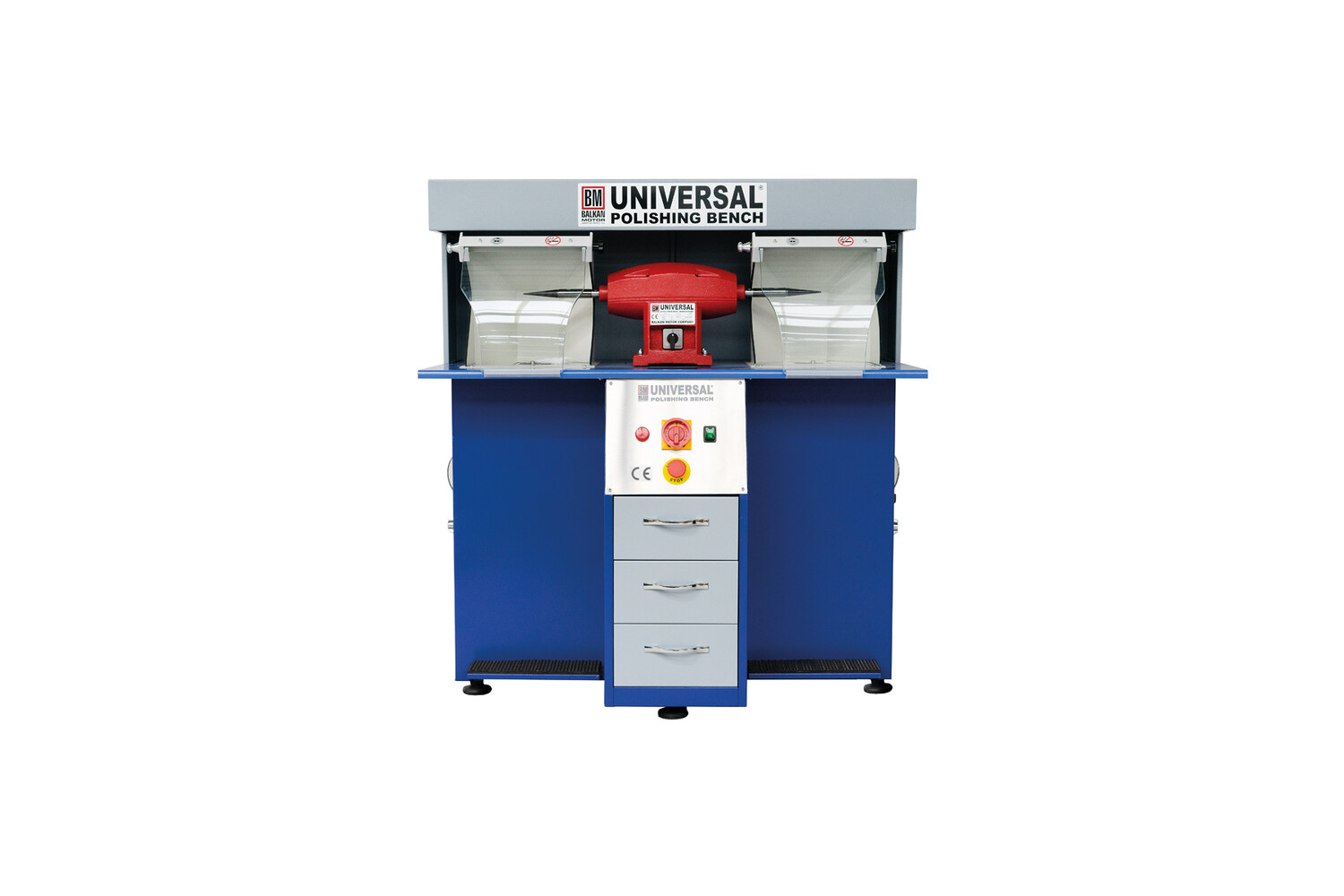 Polijstmachine met 2 werkplekken - Universal