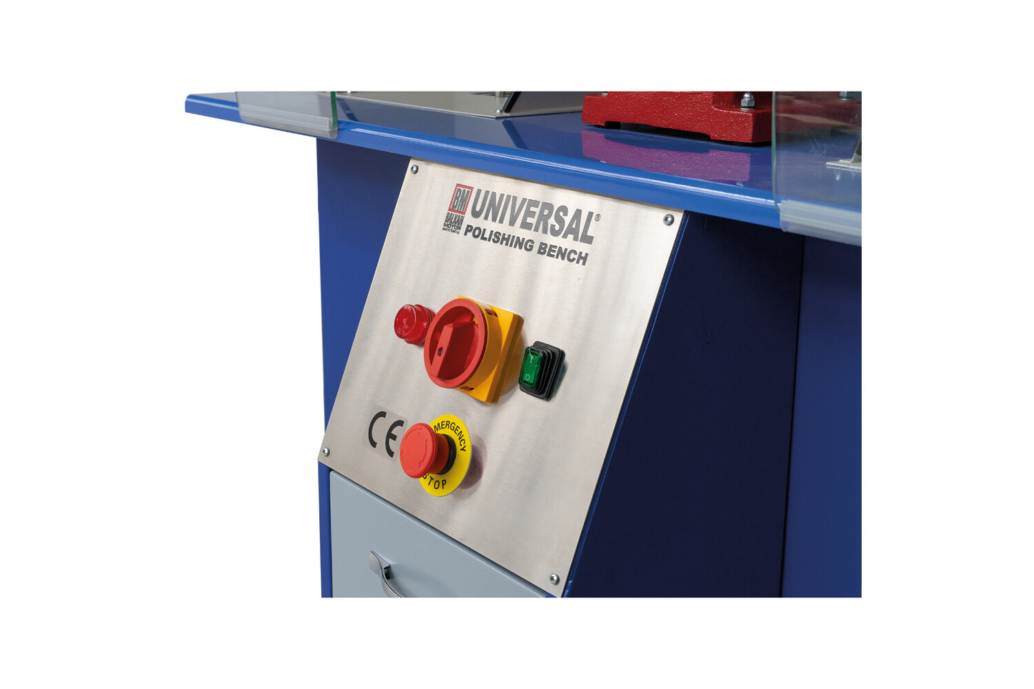 Polijstmachine met 2 werkplekken - Universal