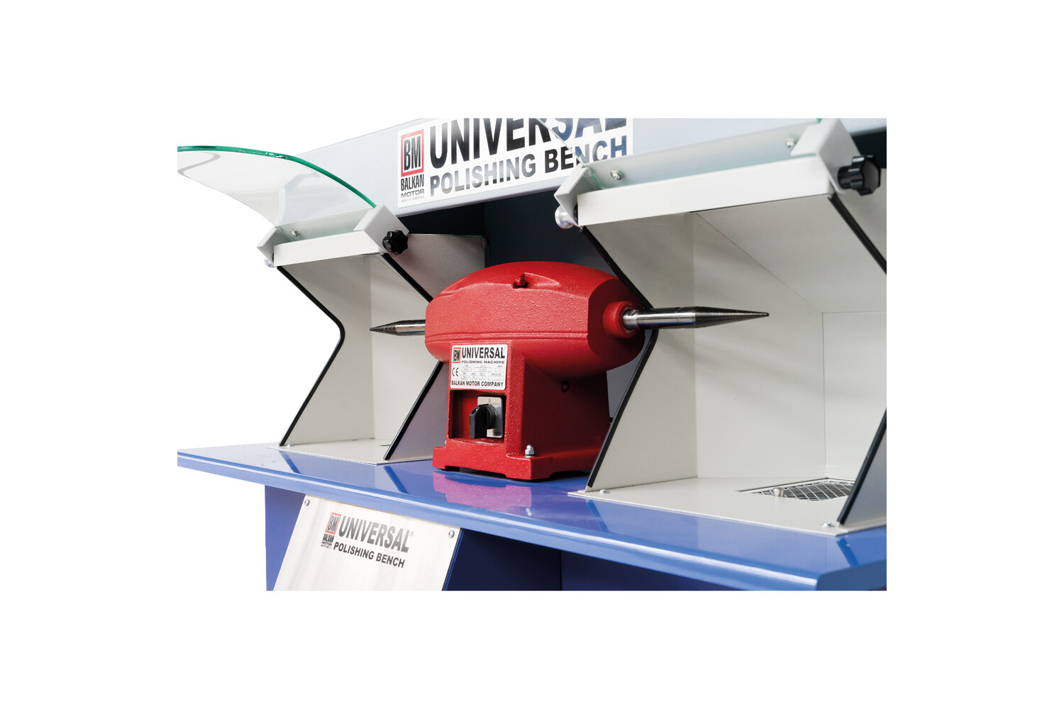 Polijstmachine met 2 werkplekken - Universal