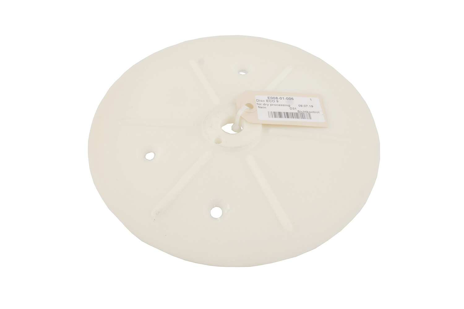 RUBBER ONDERPLAAT ECO 9 DROOG