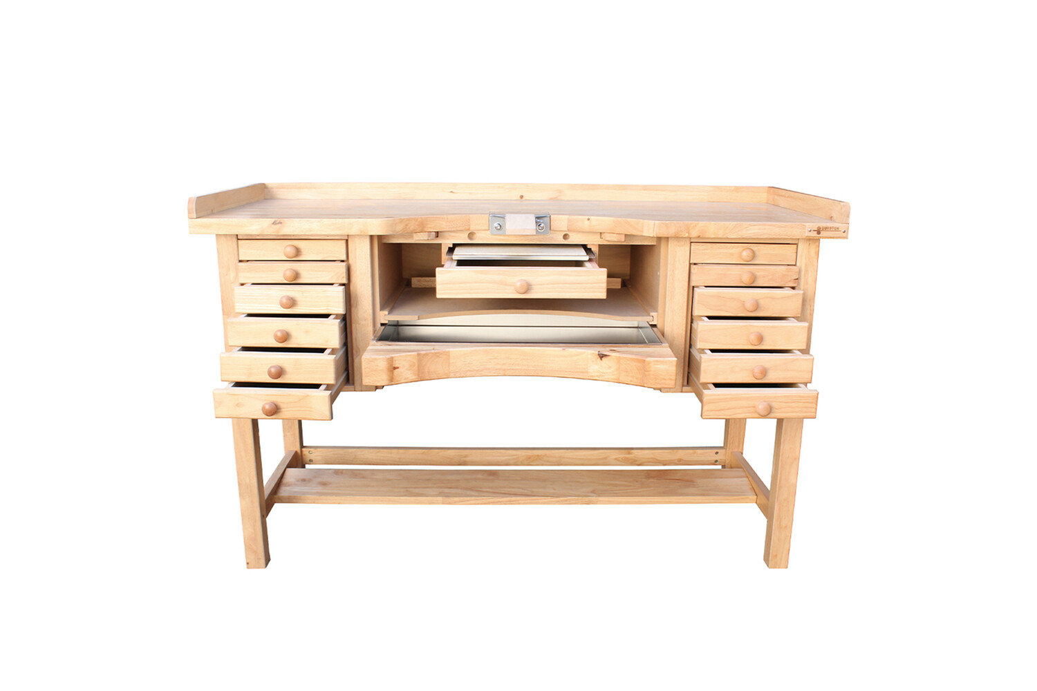 ETABLI DOUBLE DURSTON BOIS MASSIF