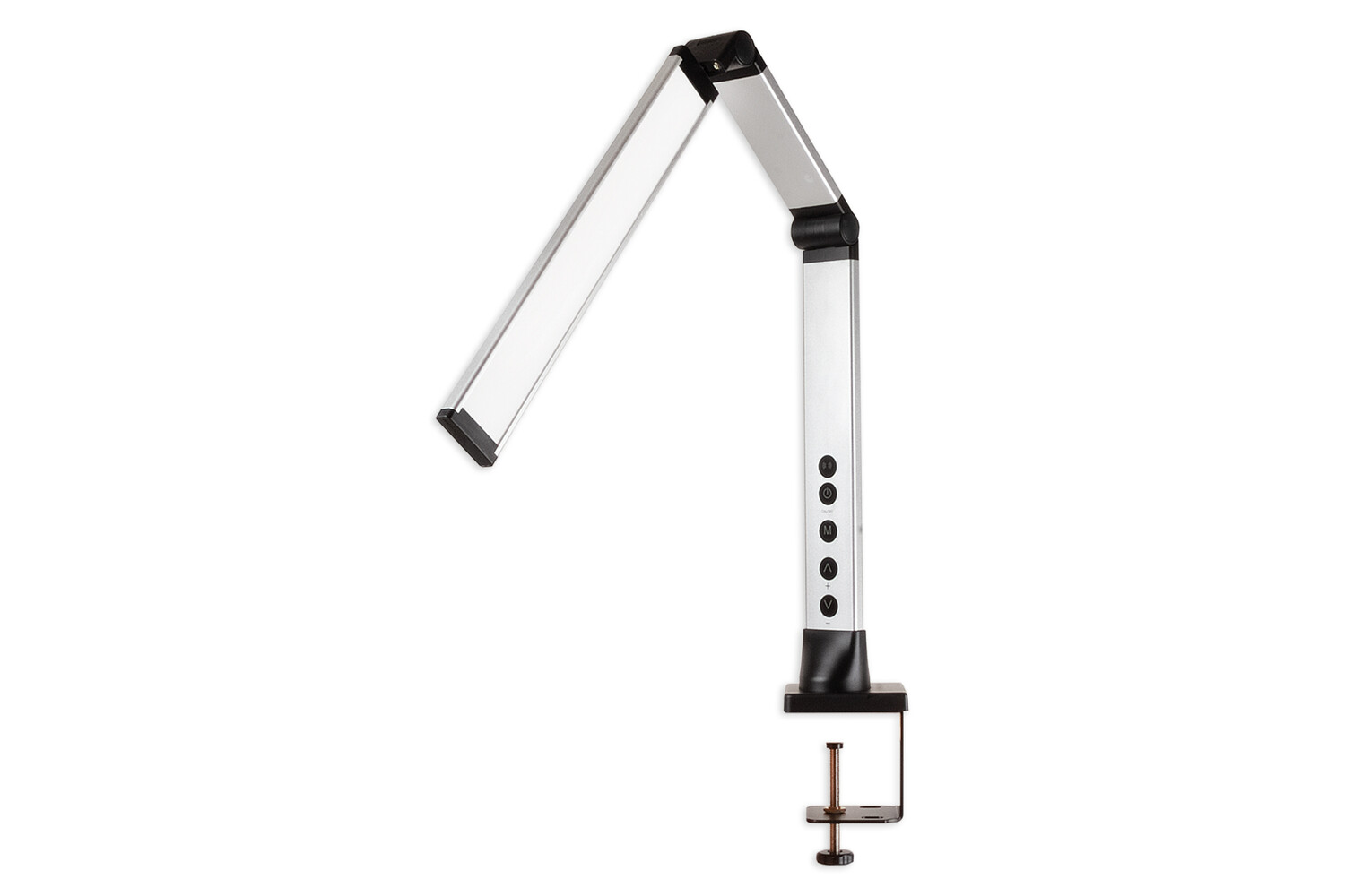 LAMPE LEDS À 2 CHARNIÈRES ARGENT