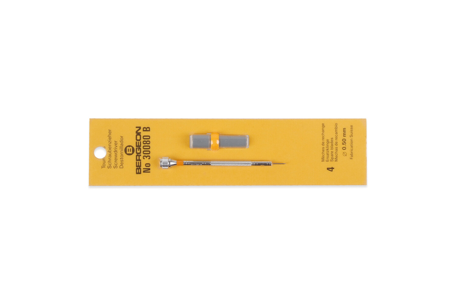 TOURNEVIS BERGEON 0,5 MM ORANGE