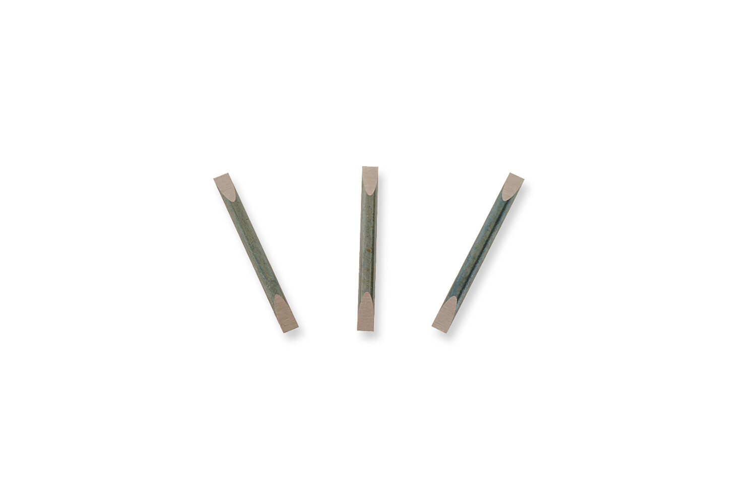 TETE DE TOURNEVIS A 2 POINTES 1,2 MM VERT