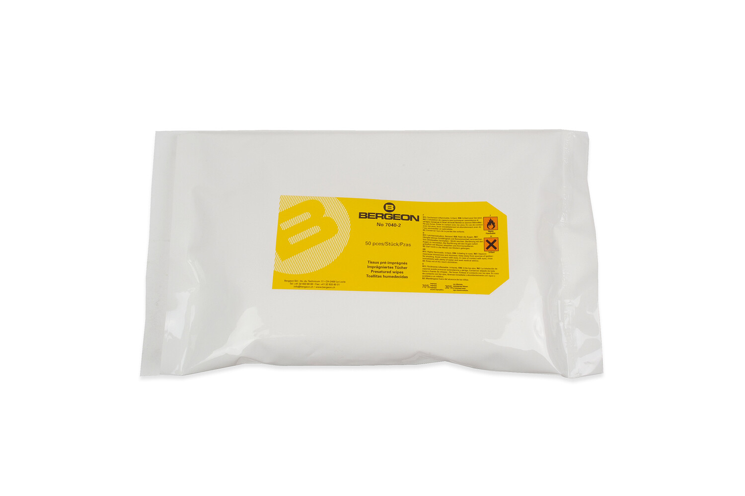 SERVIETTE POLYPROPYLENE BERGEON 23X28 CM
