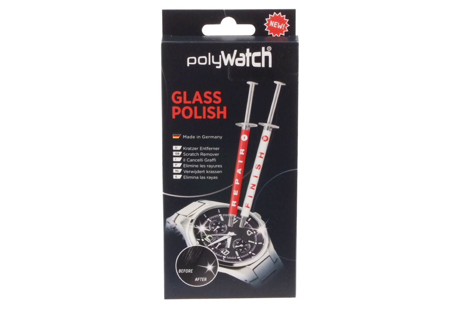 POLYWATCH-EFFACE RAYURE