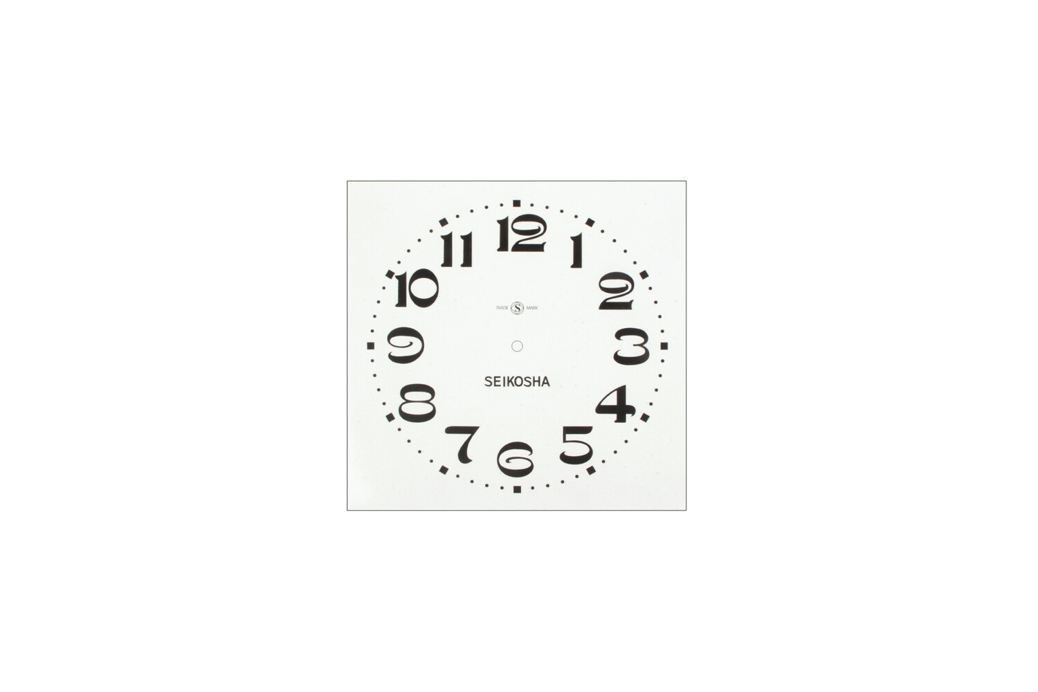 FOND DE CADRAN D'HORLOGE À COLLER17,8 CM