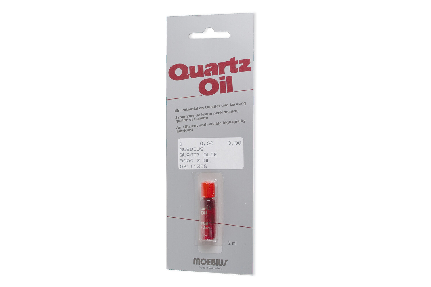HUILE QUARTZ MOEBIUS 9000 2 ML