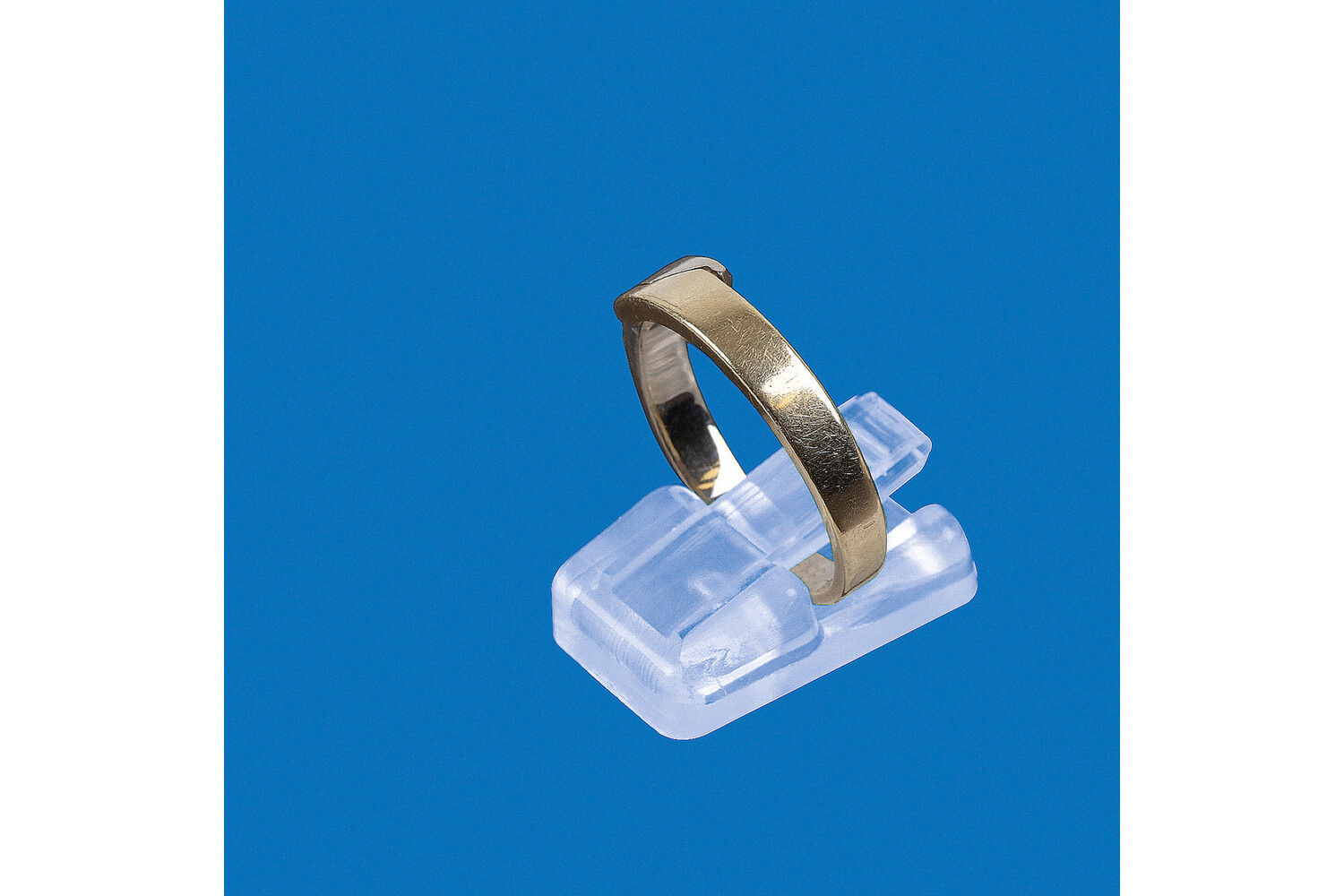 Ringstandaard transparant - 10 stuks