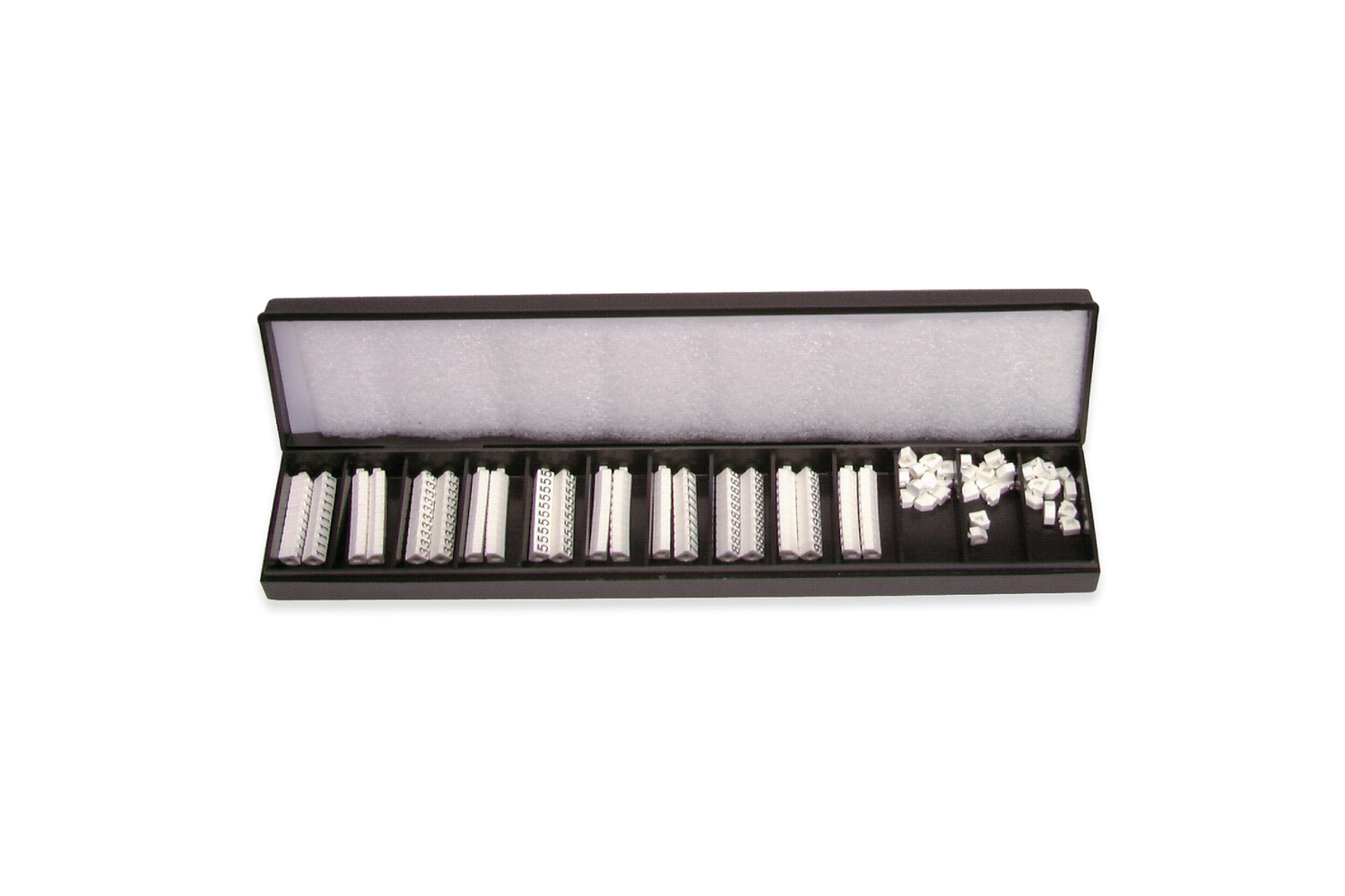 BLOCS-CHIFFRES POUR PRIX BLANCS/NOIRS