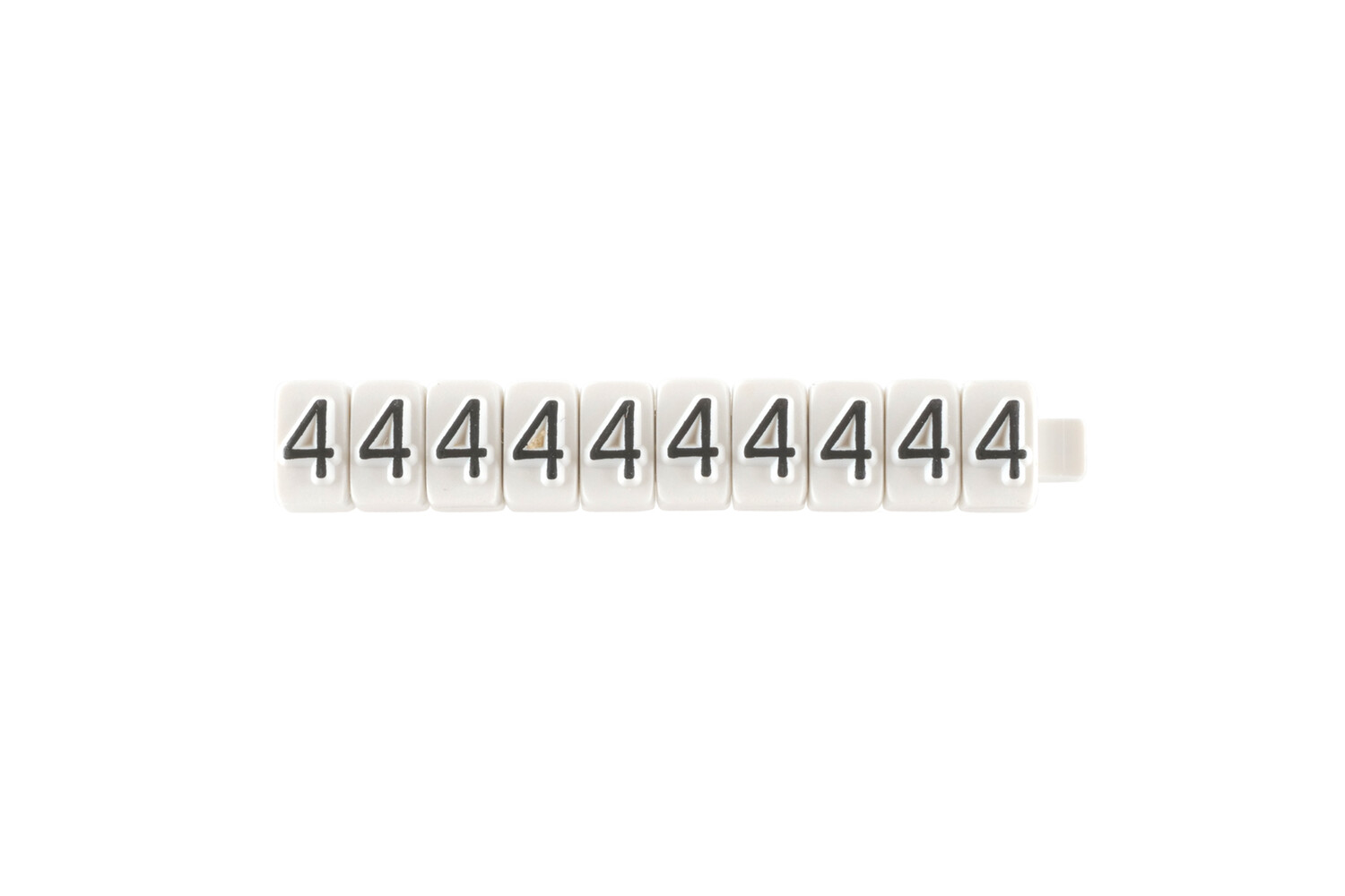 CHIFFRES 4 BLANCS -PAR 10