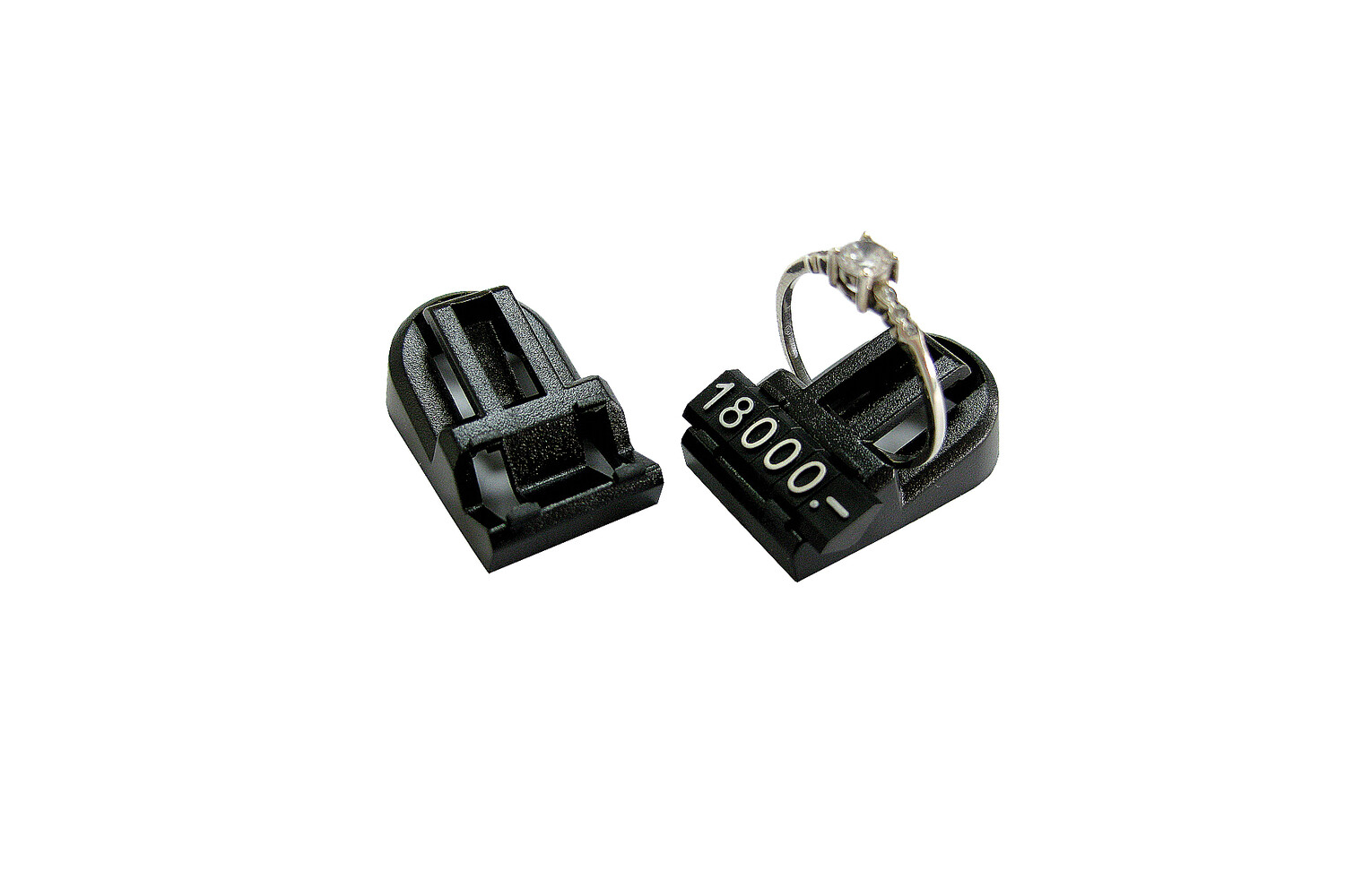 50 SUPPORTS DE BAGUES NOIRS
