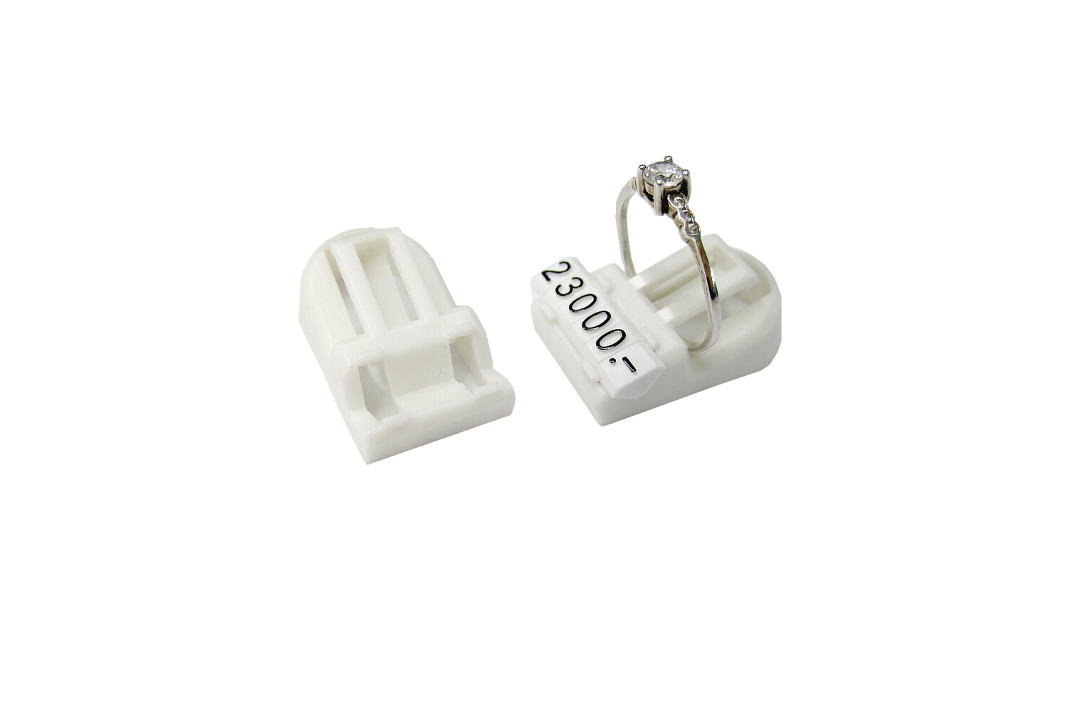 50 SUPPORTS DE BAGUES BLANCS