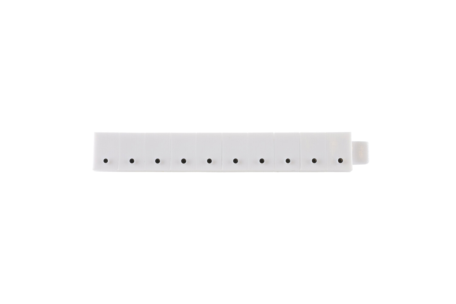 Los teken "." wit 5 mm - 10 stuks