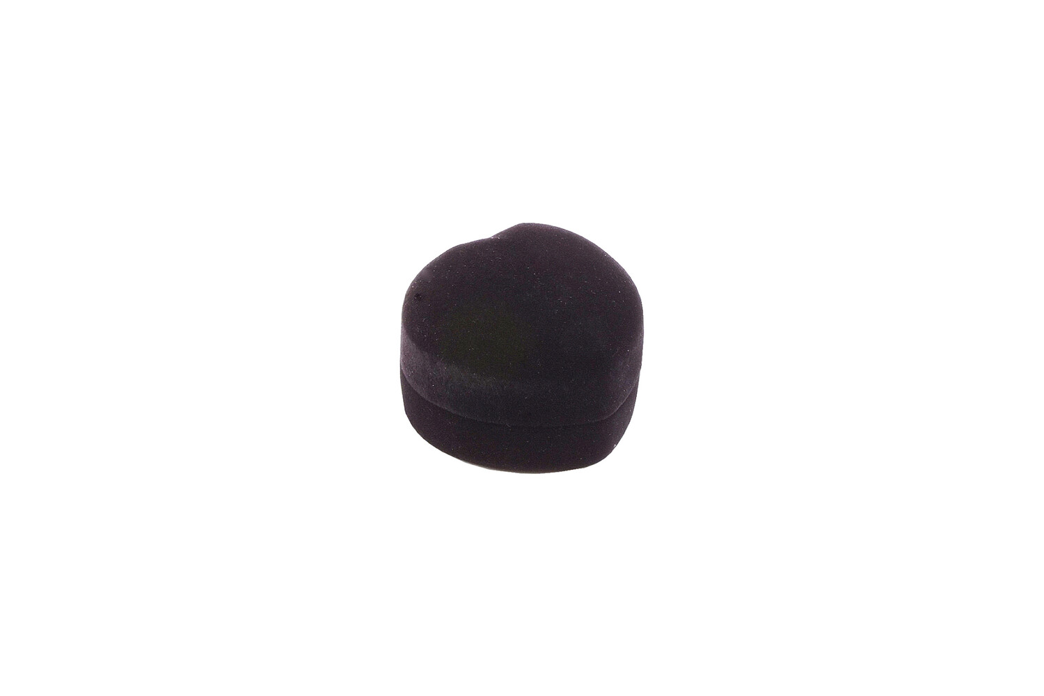 ÉCRIN COEUR POUR BOUCLES D'OREILLES-NOIR