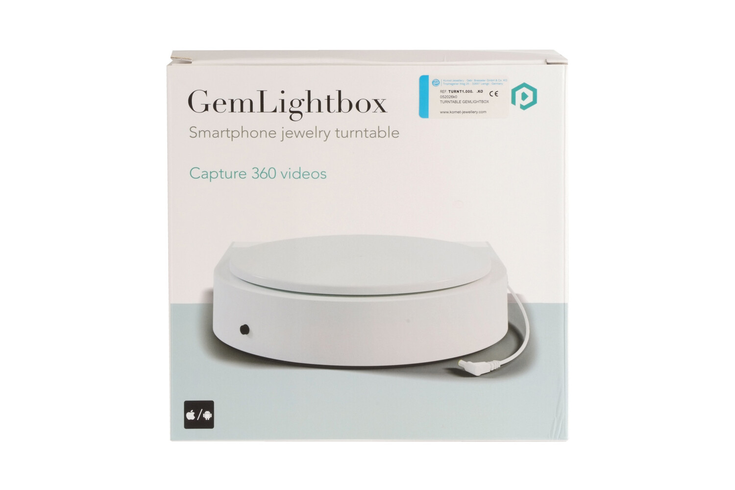 TURNTABLE T1 FOR GEMLIGHTBOX