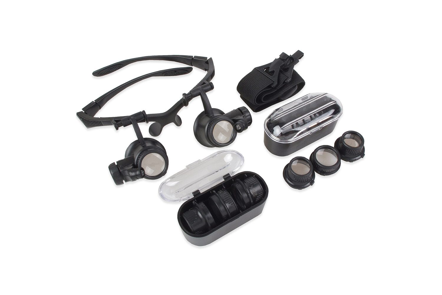 LOUPE AVEC ÉCLAIRAGE LED INTÉGRÉ
