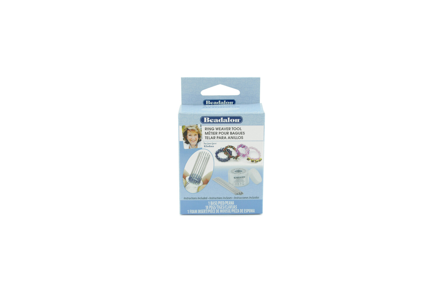 Ring weaver tool Beadalon