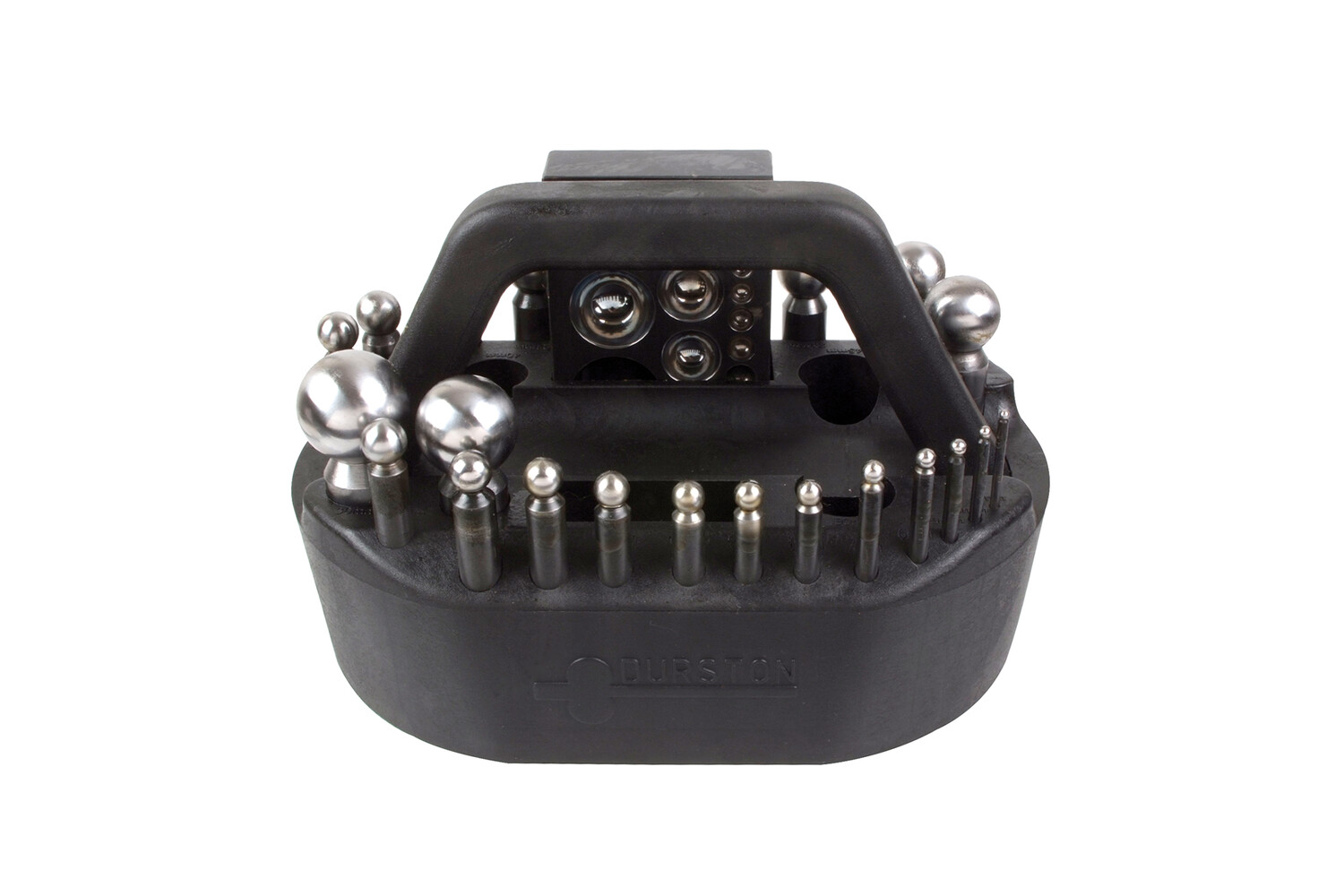 SET DE 21 BOUTEROLLES DURSTON + DÉ À EMBOUTIR
