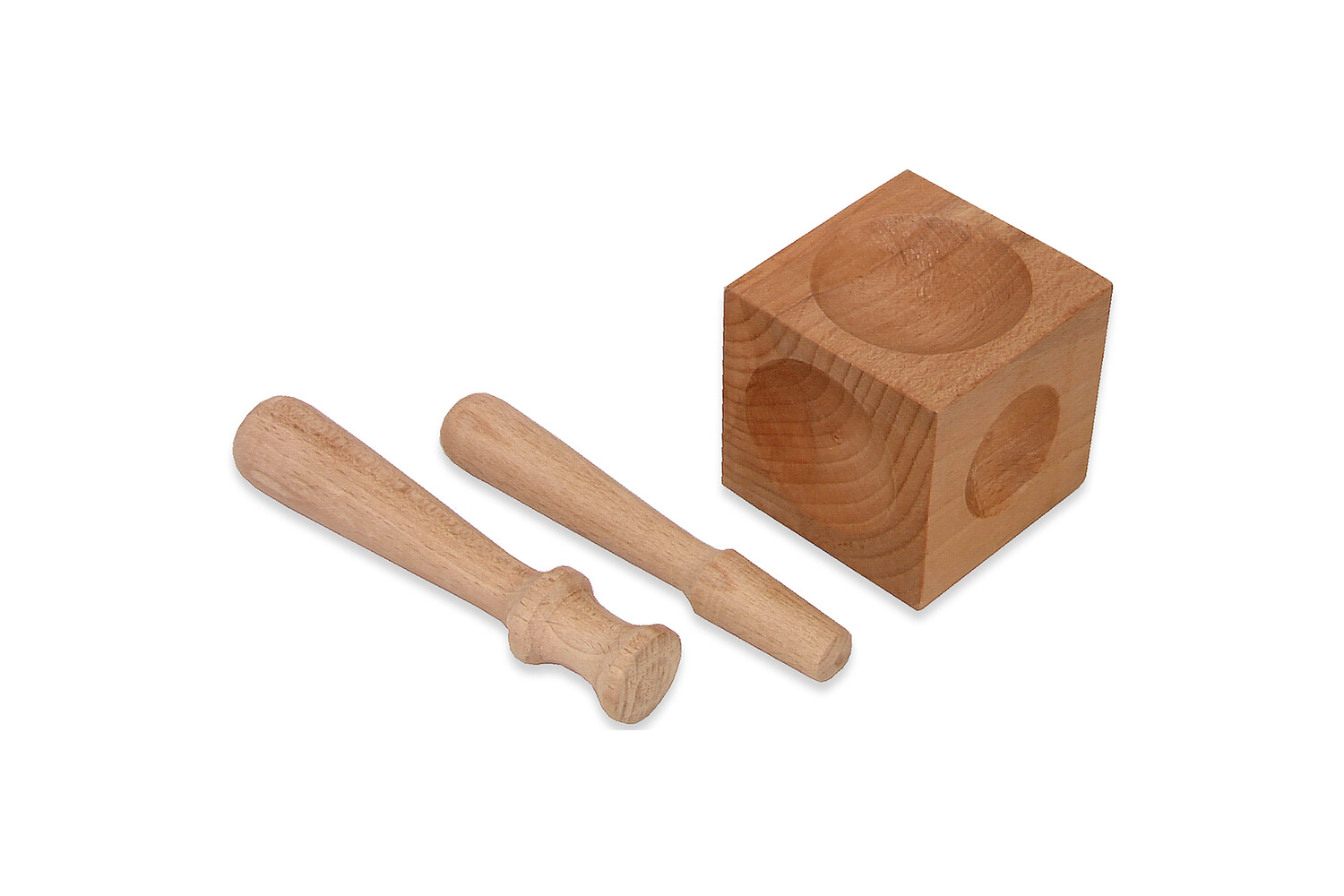 DE A EMBOUTIR EN BOIS AV./ 2 BOUTEROLLES