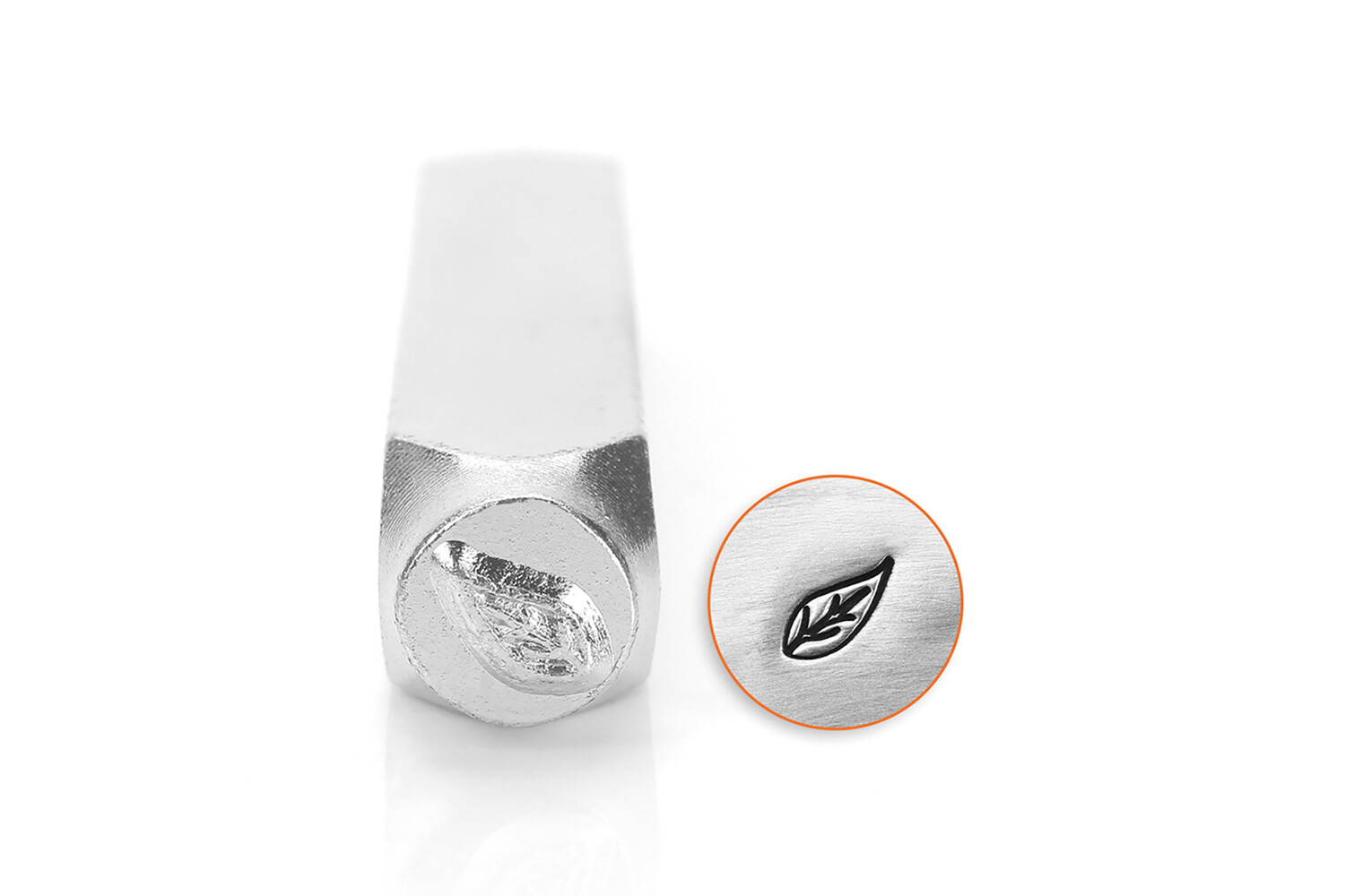 POINÇON DESIGN -FEUILLE DROITE-6 MM